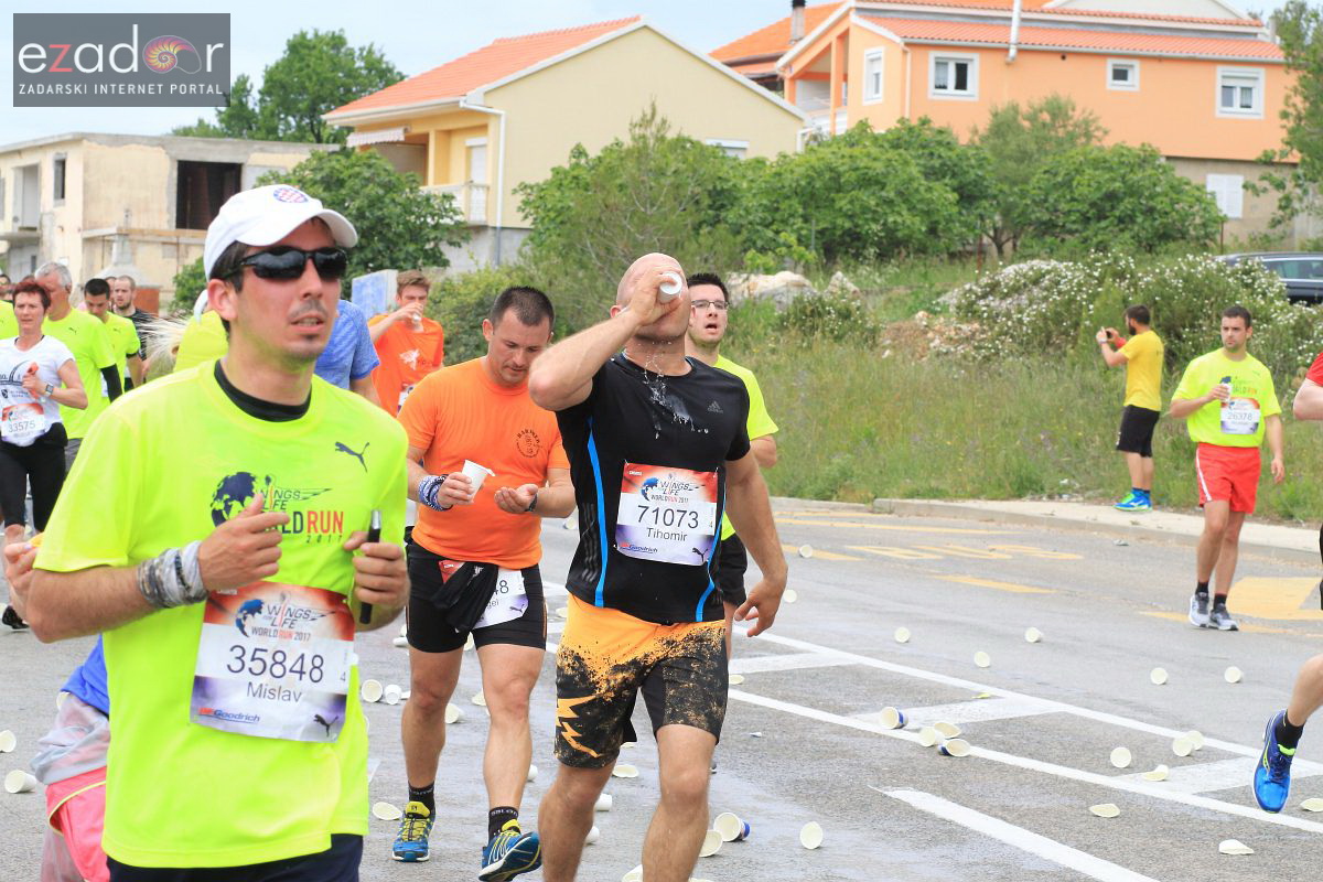 Wings for Life World Run Zadar 2017: Okrjepa u Bibinjama