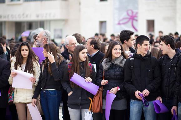 Milenijska fotografija Šime Strikomana na Forumu (foto:Saša Čuka)