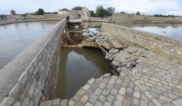 Nin: pod bujicom vode srušena oba mosta koja povezuju stari grad