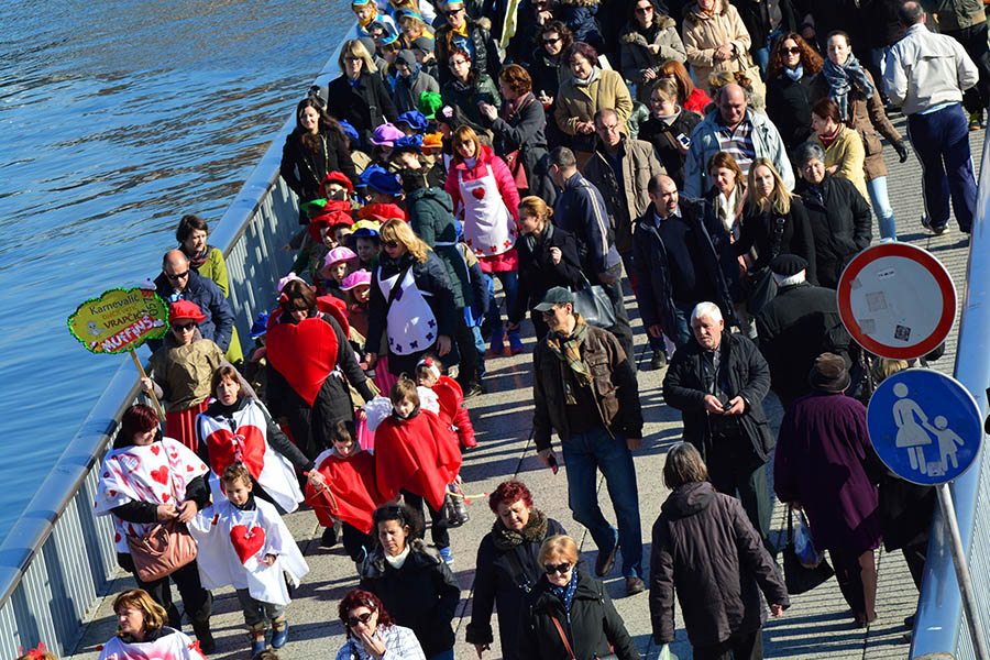 Karnevalić – vesele maškare u điru po gradu, Foto: Iva Perinčić