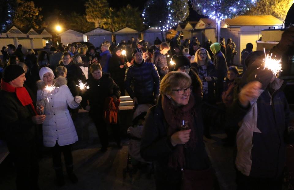 Spektakularni doček Nove 2017. godiner u Viru