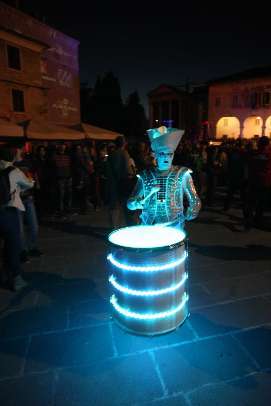 Festival Visualia – igra munjama i strujom Foto:Dusko Marusic/PIXSELL