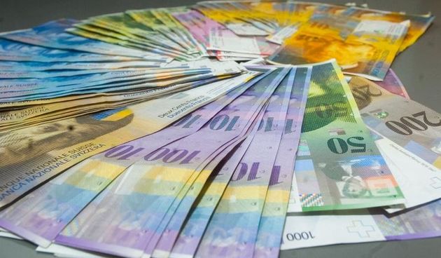 Švicarski franci. Photo: Marko Prpic/PIXSELL