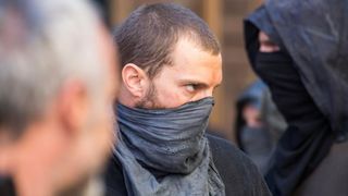 Jamie Dornan na setu snimanja filma Robin Hood Origins