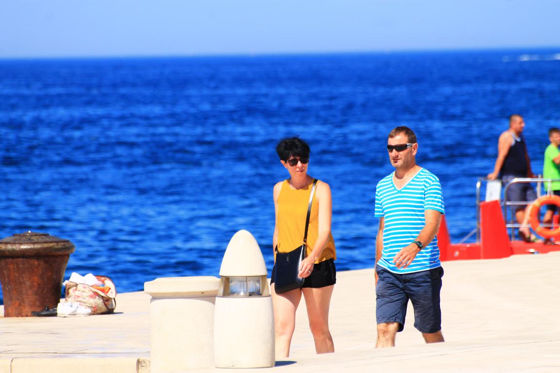 Đir po zadarskoj rivi 25. kolovoza 2016.