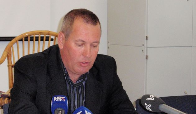 Predsjednik Udruge Otočni sabor Denis Barić i tajnik Gordan Marinović