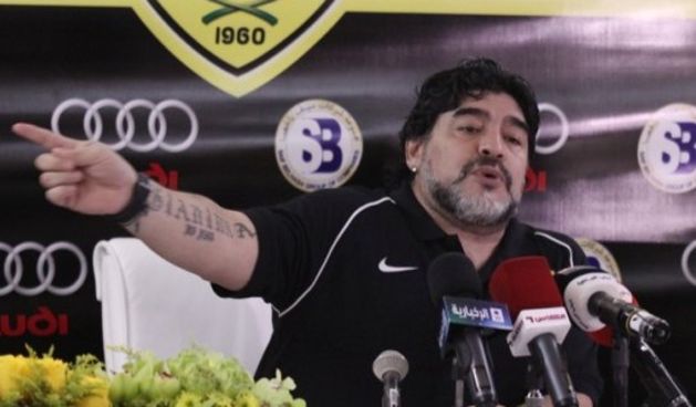 Diego Maradona, foto: alwaslsc.ae