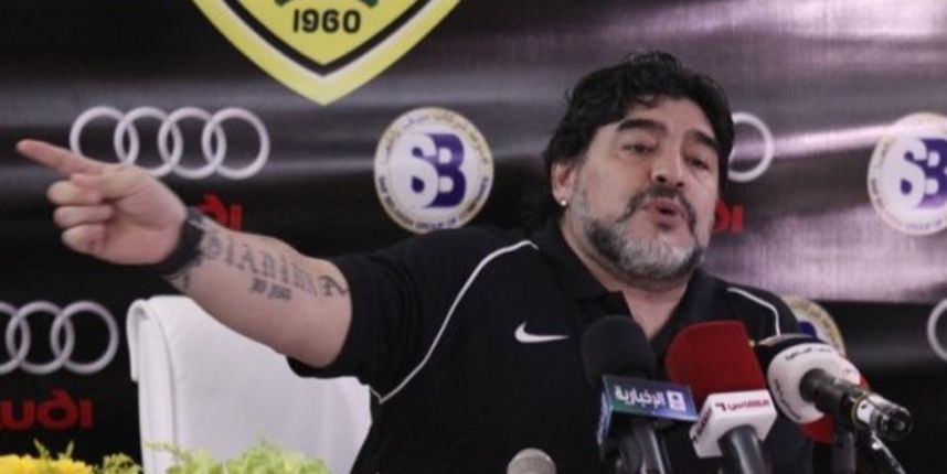 Diego Maradona, foto: alwaslsc.ae