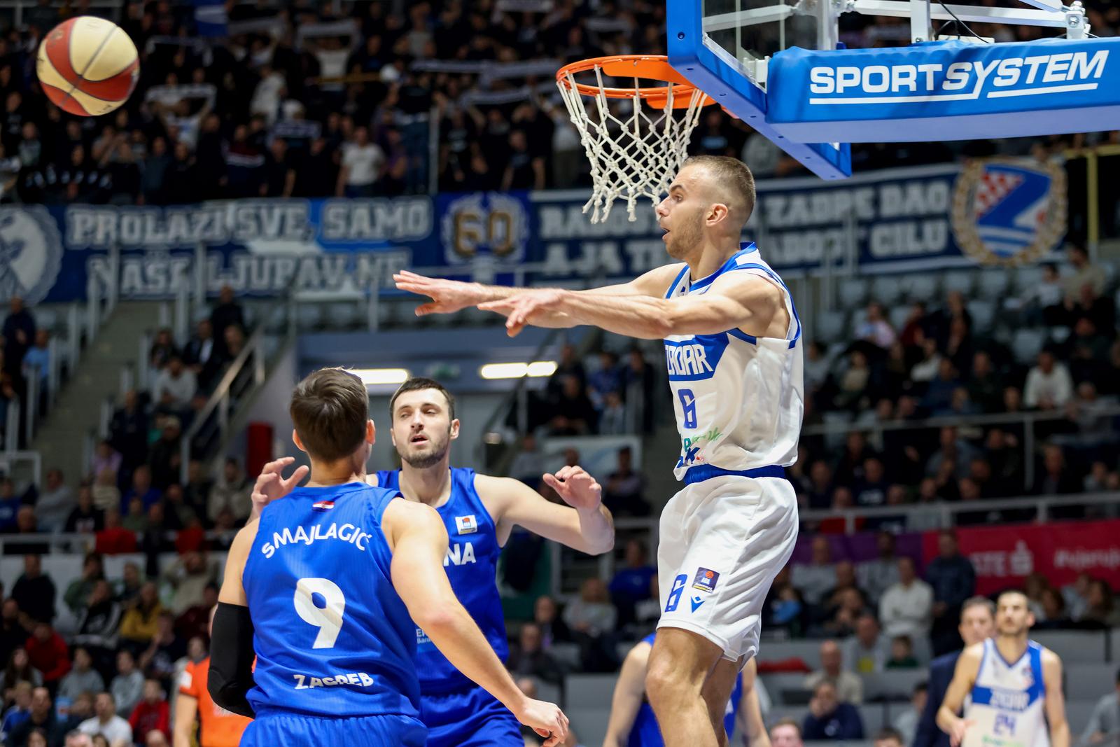 Zadar i Cibona odigrali utakmicu 16. kola AdmiralBet ABA lige