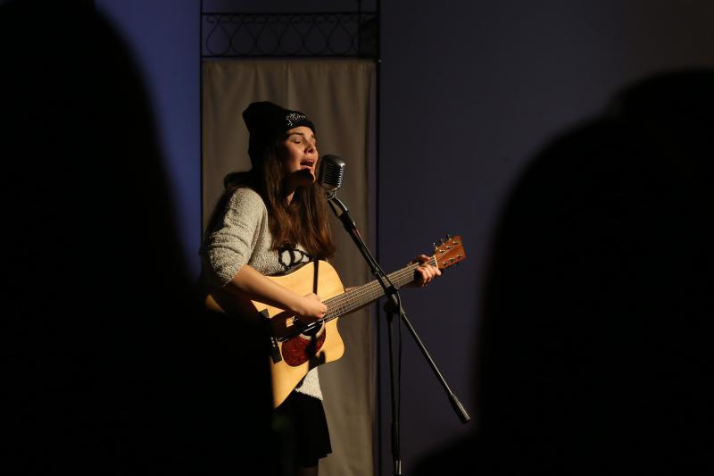 Dunja Ercegović aka Lovely Quinces nastupila je u sklopu konferencije ZadarDigIT u ugodnoj atmosferi kluba Arsenal.  Photo: Filip Brala/PIXSELL