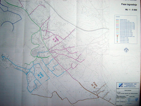 Sukosan, projekt sustava odvodnje otpadnih voda