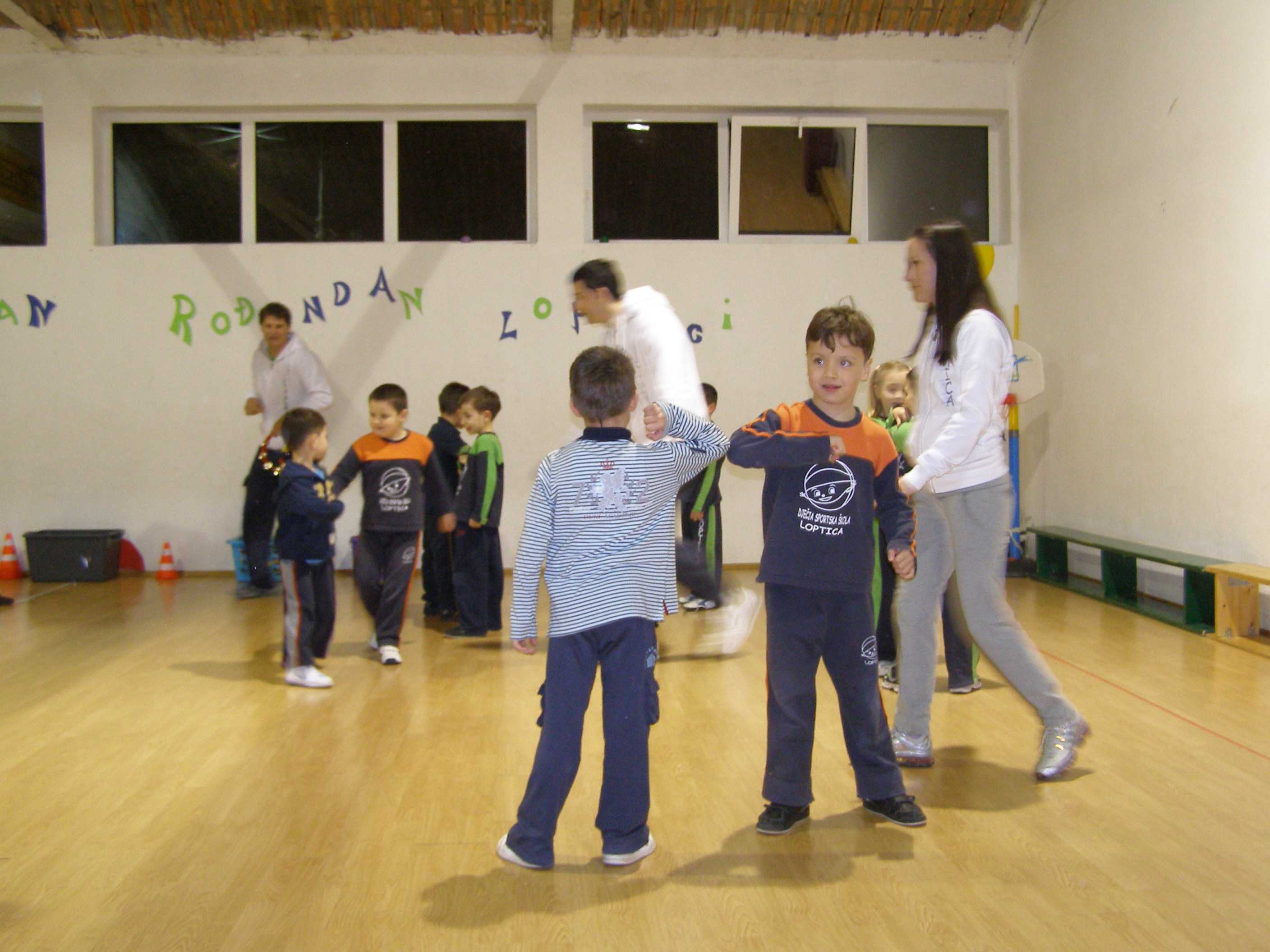 Dječja sportska škola Loptica slavi 7. rođendan Dječja sportska škola Loptica slavi 7. rođendan