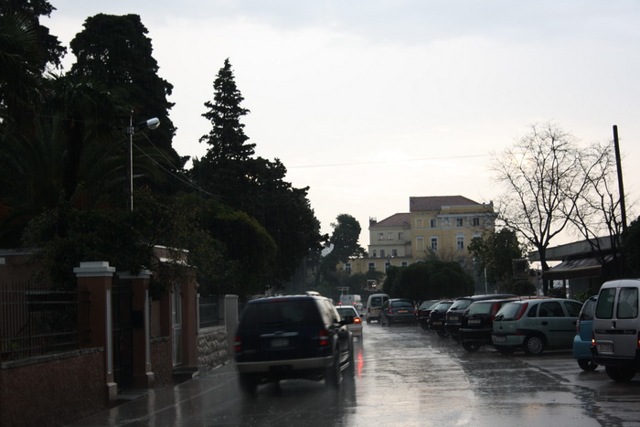 Grmljavinsko nevrijeme s obilnom kišom u Zadru 12. prosinca, Foto: Mladen Malik