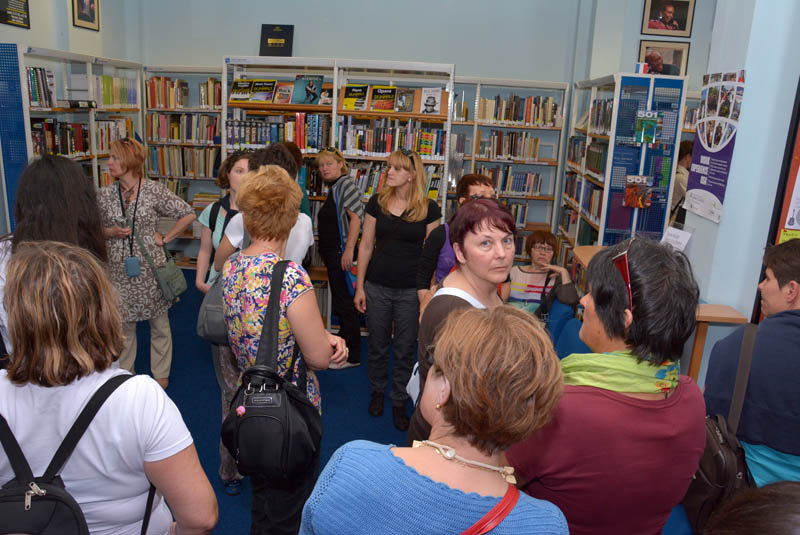 Posjet knjižničara iz Slovenije