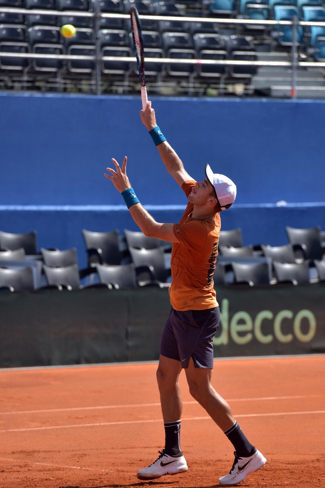 Trening Borne Ćorića uoči Davis Cup meča između Hrvatske i SAD-a Trening Borne Ćorića uoči Davis Cup meča između Hrvatske i SAD-a