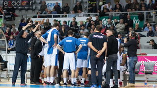 HT Premijer liga: 9. kolo: KK Zadar – GKK Šibenik 81-72. Klupa Zadra