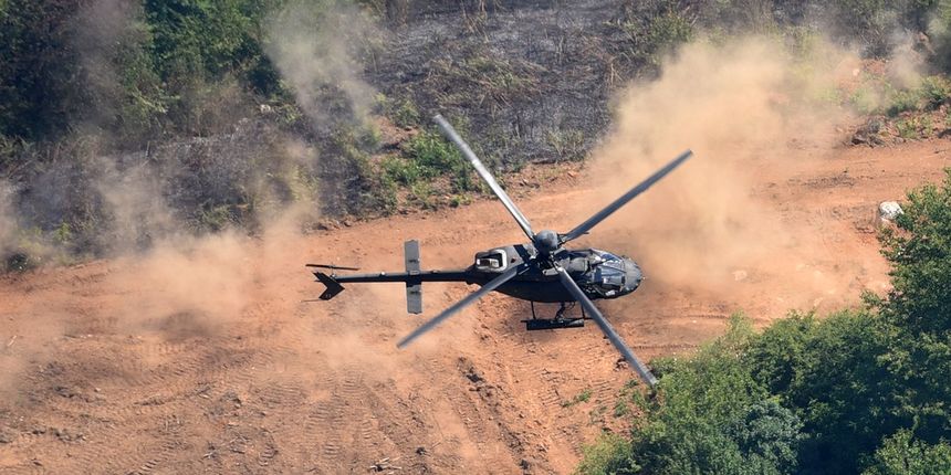 Pogledajte prva bojeva gađanja hrvatskih pilota iz kiowa warrior