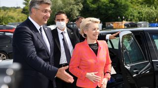 Ursula von der Leyen, Andrej Plenković u posjetu Rimac automobili Ursula von der Leyen, Andrej Plenković u posjetu Rimac automobili