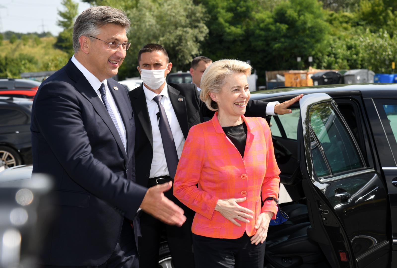 Ursula von der Leyen, Andrej Plenković u posjetu Rimac automobili Ursula von der Leyen, Andrej Plenković u posjetu Rimac automobili
