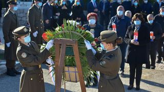 Obilježavanje Dana sjećanja na žrtvu Škabrnje 1991. Obilježavanje Dana sjećanja na žrtvu Škabrnje 1991.