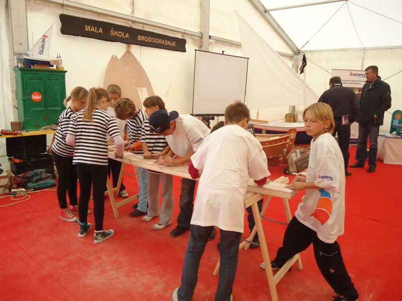 Biograd: Mala škola brodogradnje