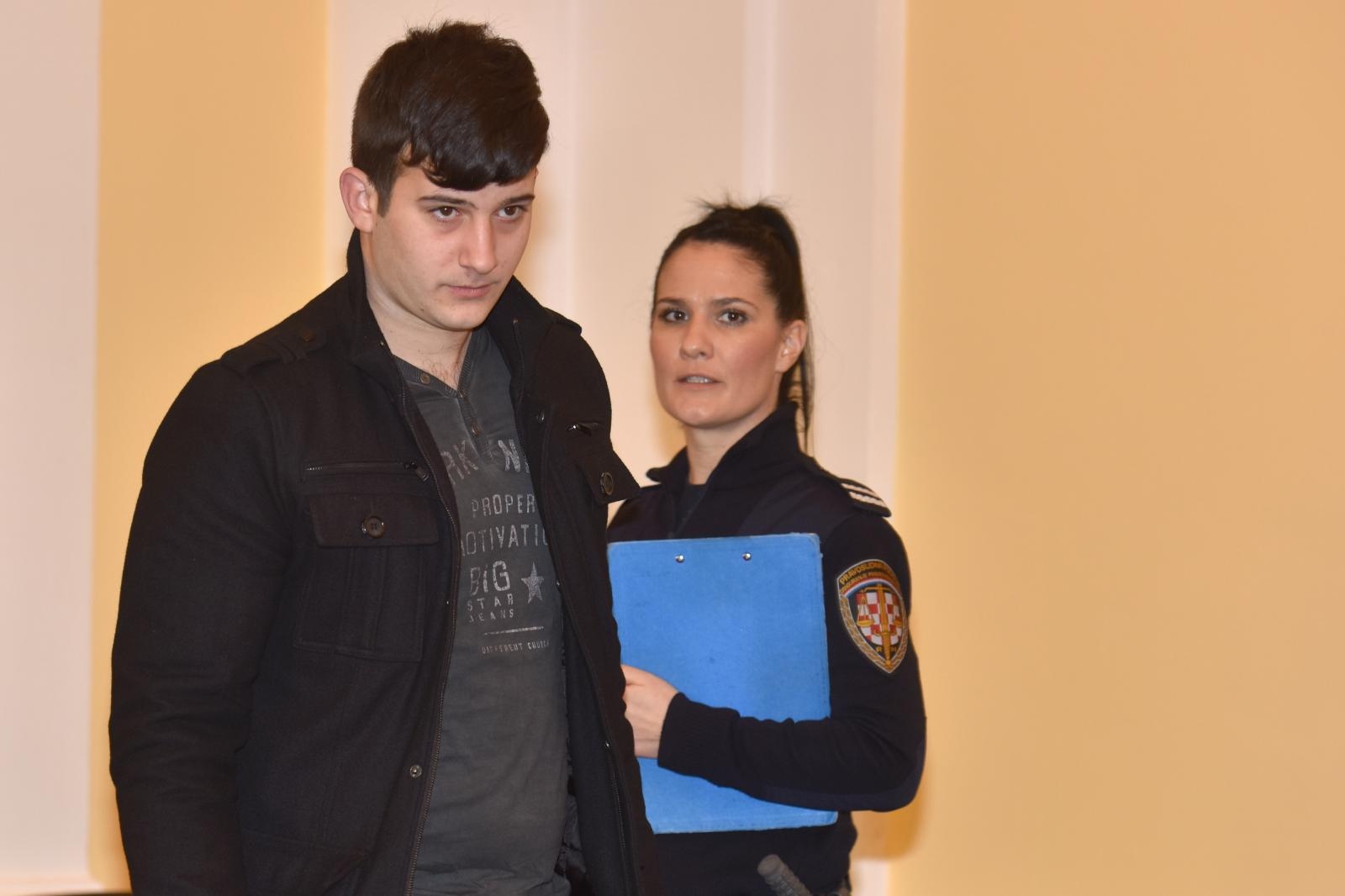 Suđenje Tinu Šunjergi na Županijskom sudu u Zadru