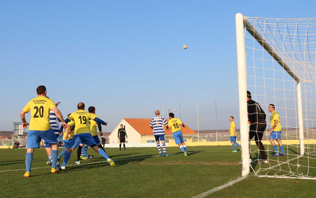 Derbi nogometne Lige veterana: Škabrnja – Mornar Vir