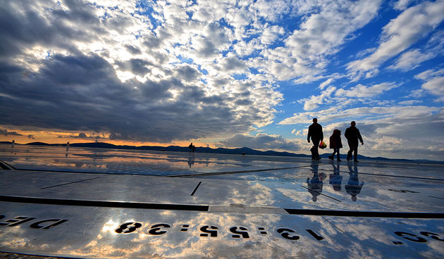 Đir po gradu, Pozdrav suncu, foto:Iva Perinčić/gradzadar, oblaci,oblacno