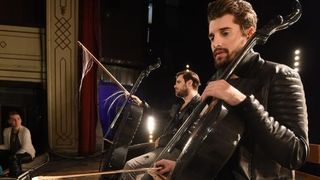 2CELLOS u rovinjskom kazalištu Antonio Gandusio nastavili su snimanje novog spota. Foto: Duško Marušić/PIXSELL