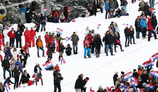 Vip Snow Queen Trophy, muška utrka 2015. Foto: PIXSELL