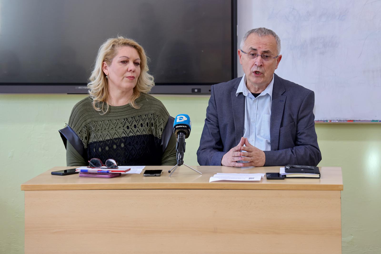 Zadar: Konferencija za medije Školskog sindikata Preporod