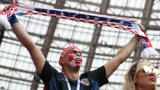 Hrvatski navijači briljiraju na tribinama stadiona Lužnjiki