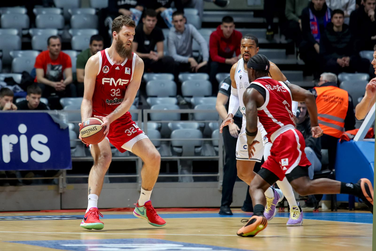 AdmiralBet ABA liga, 25. kolo: KK Zadar – KK FMP Soccerbet 72-75 AdmiralBet ABA liga, 25. kolo: KK Zadar – KK FMP Soccerbet 72-75