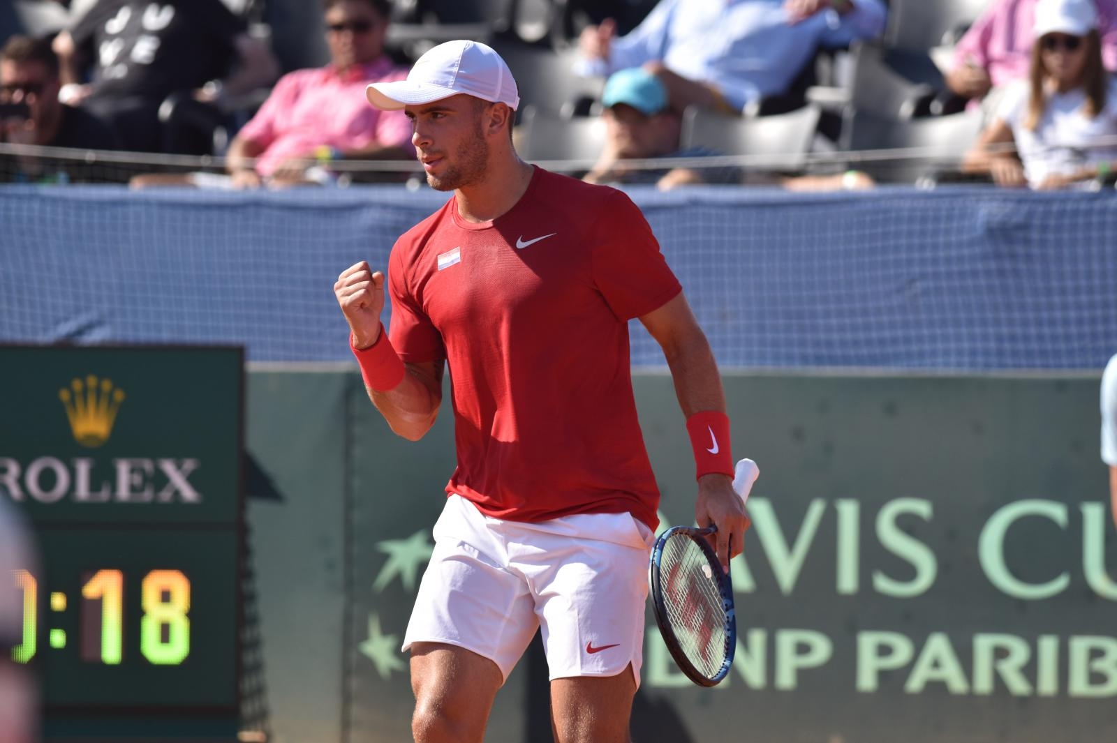 Davis Cup: Borna Ćorić – Frances Tiafoe