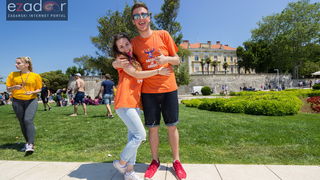 Ludijada zadarskih maturanata na Pozdravu suncu i Morskim orguljama