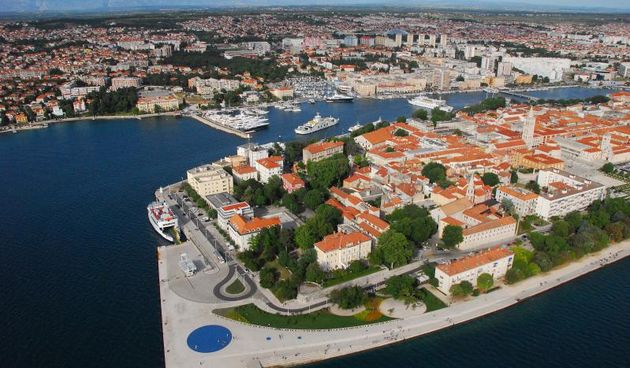 17.06.2013., Zadar – Panoramski pogled na grad. Photo: Dino Stanin/PIXSELL