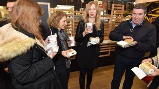 U zgradi nekadasnjeg zeljznickog kolodvora jutros je otvoren prvi Mc Donalds u Zadru Photo: Dino Stanin/PIXSELL