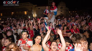 Veličanstven doček četvorice zadarskih Vatrenih