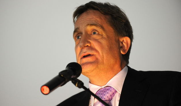 Zadar, 231210. Danas je u Zadru u kino dvorani Callegro proslavljena 21. godisnjica od osnutka HDZ-a Zadar. Na fotografiji: Bozidar Kalmeta. Foto: Andrija Lucic / CROPIX