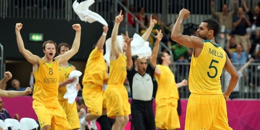 Košarkaši Australije, foto: london2012.com Košarkaši Australije, foto: london2012.com
