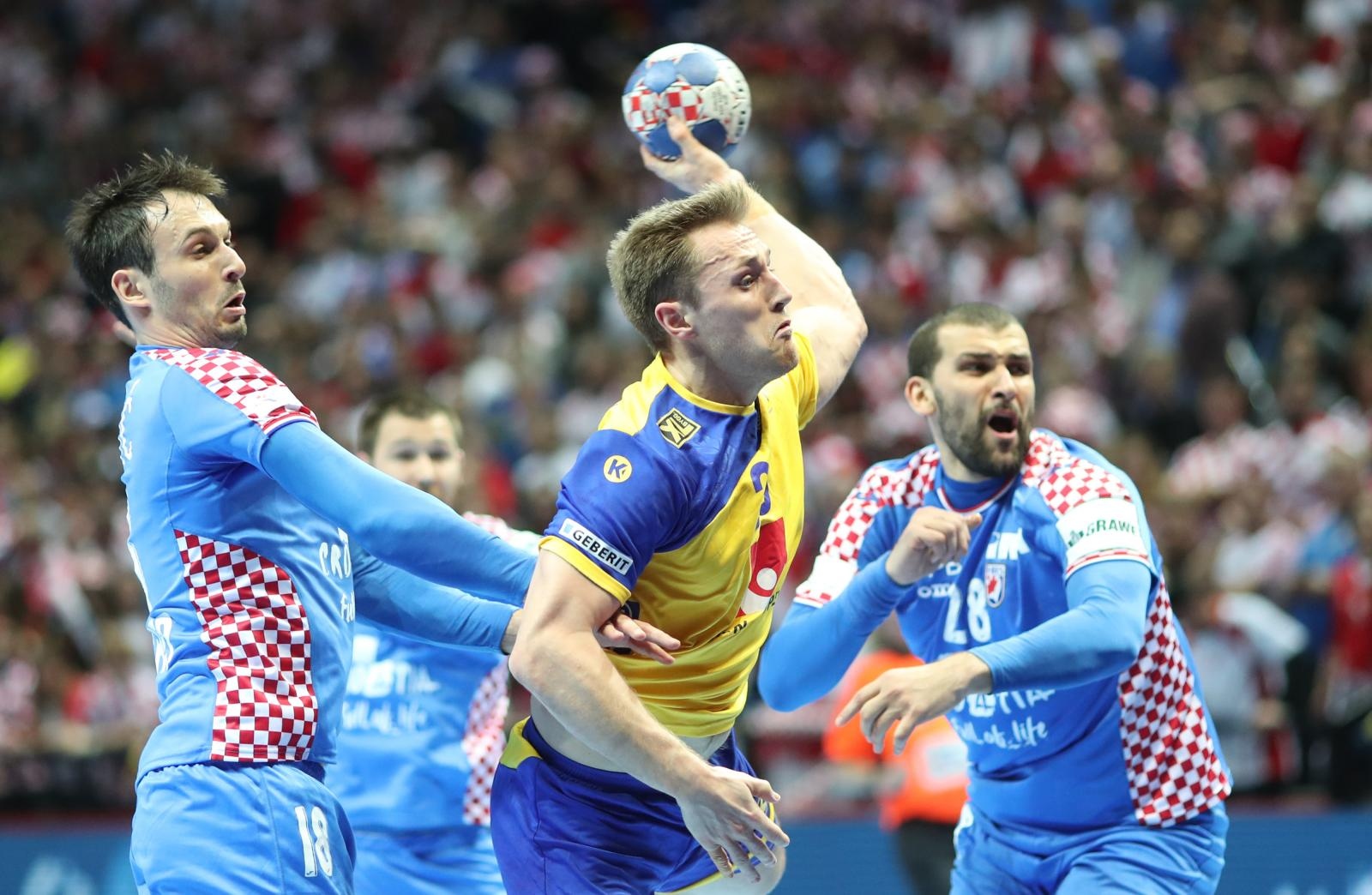 Spaladium Arena, Split – Europsko rukometno prvenstvo, skupina A, 3. kolo, Hrvatska – Švedska