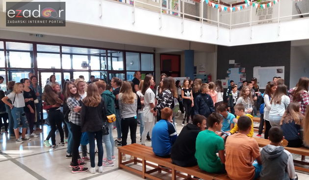 Osnovna škola Bartul Kašić u Zadru: Prvi dan školske godine 2017/18.