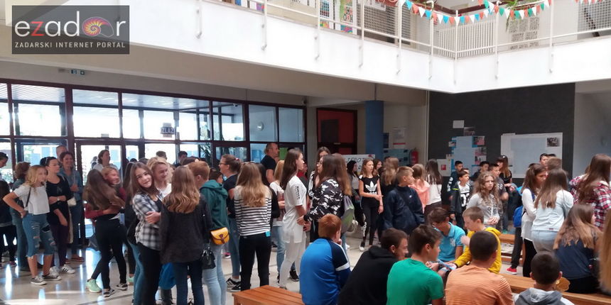 Osnovna škola Bartul Kašić u Zadru: Prvi dan školske godine 2017/18.