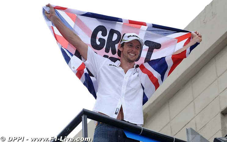 Proslava naslova prvaka F1 Jensona Buttona i Brawn GP-a (foto www.f1-live.com)