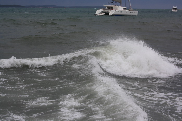 Tramontana u Zadru 26. kolovoza 2012.