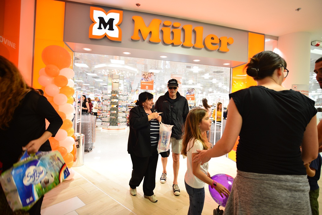 Muller otvorenje trgovine u city galleriji