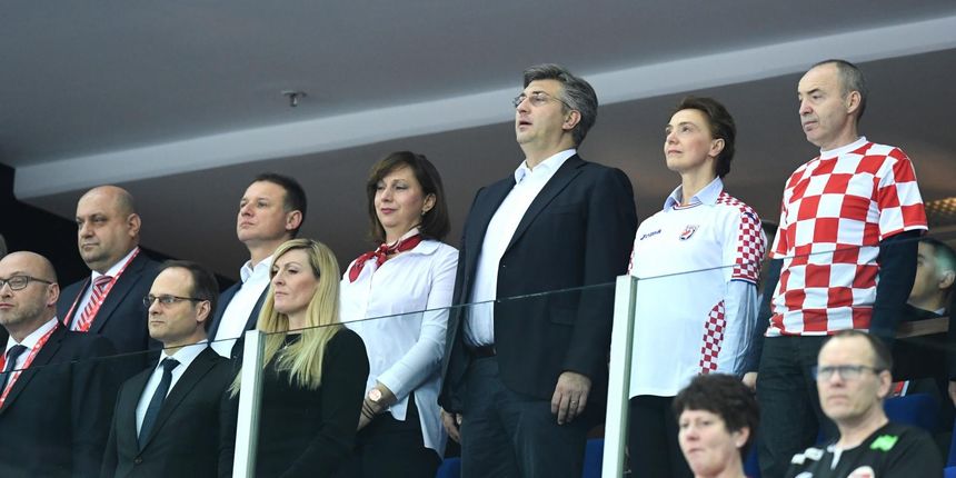 Gordan Jandrokovic, Janica Kostelic, Andrej Plenkovic, Marija Pejcinovic Buric, Damir Krsticevic. Gordan Jandrokovic, Janica Kostelic, Andrej Plenkovic, Marija Pejcinovic Buric, Damir Krsticevic.