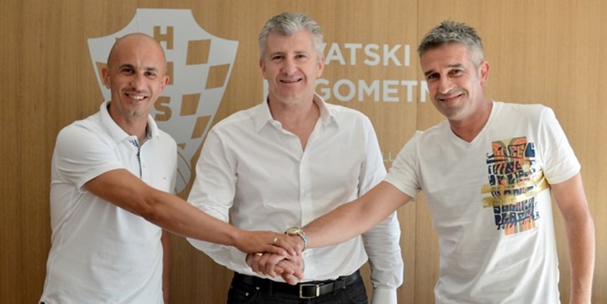 Petar Krpan, Davor Šuker i Nenad Pralija Petar Krpan, Davor Šuker i Nenad Pralija