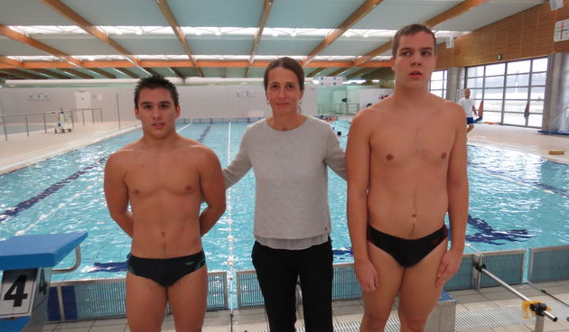 Ana Srsen, Skola plivanja