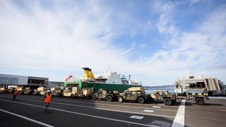 U Gaženicu dopremljena vojna oprema i sredstva za vježbu Immediate Response 21 U Gaženicu dopremljena vojna oprema i sredstva za vježbu Immediate Response 21